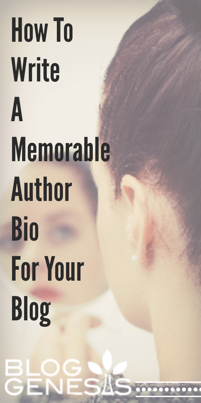 How To a Memorable Bio For Your Blog  {Including the TEMPLATE}